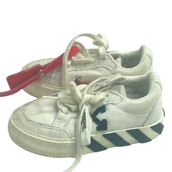Off-White Kids Vulcanised- Sneakers 24” kids size 6 RARE - Picture 1 of 13